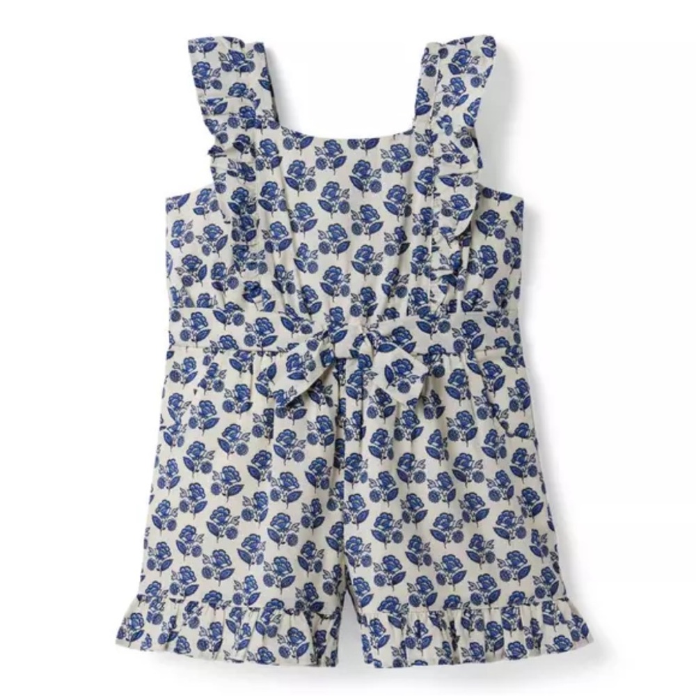 Janie and Jack Floral Romper